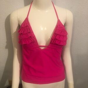 OP Neon Pink Swim Top
